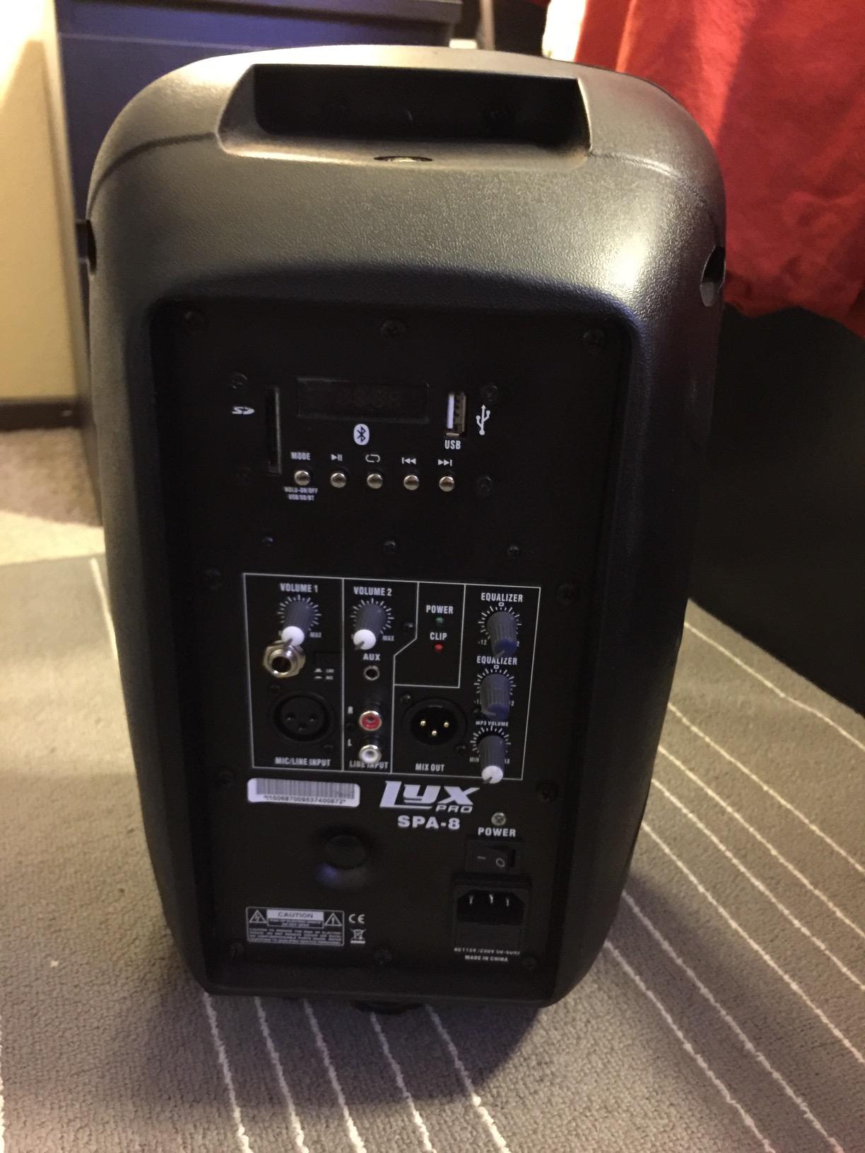 LyxPro SPA-8 Compact 8