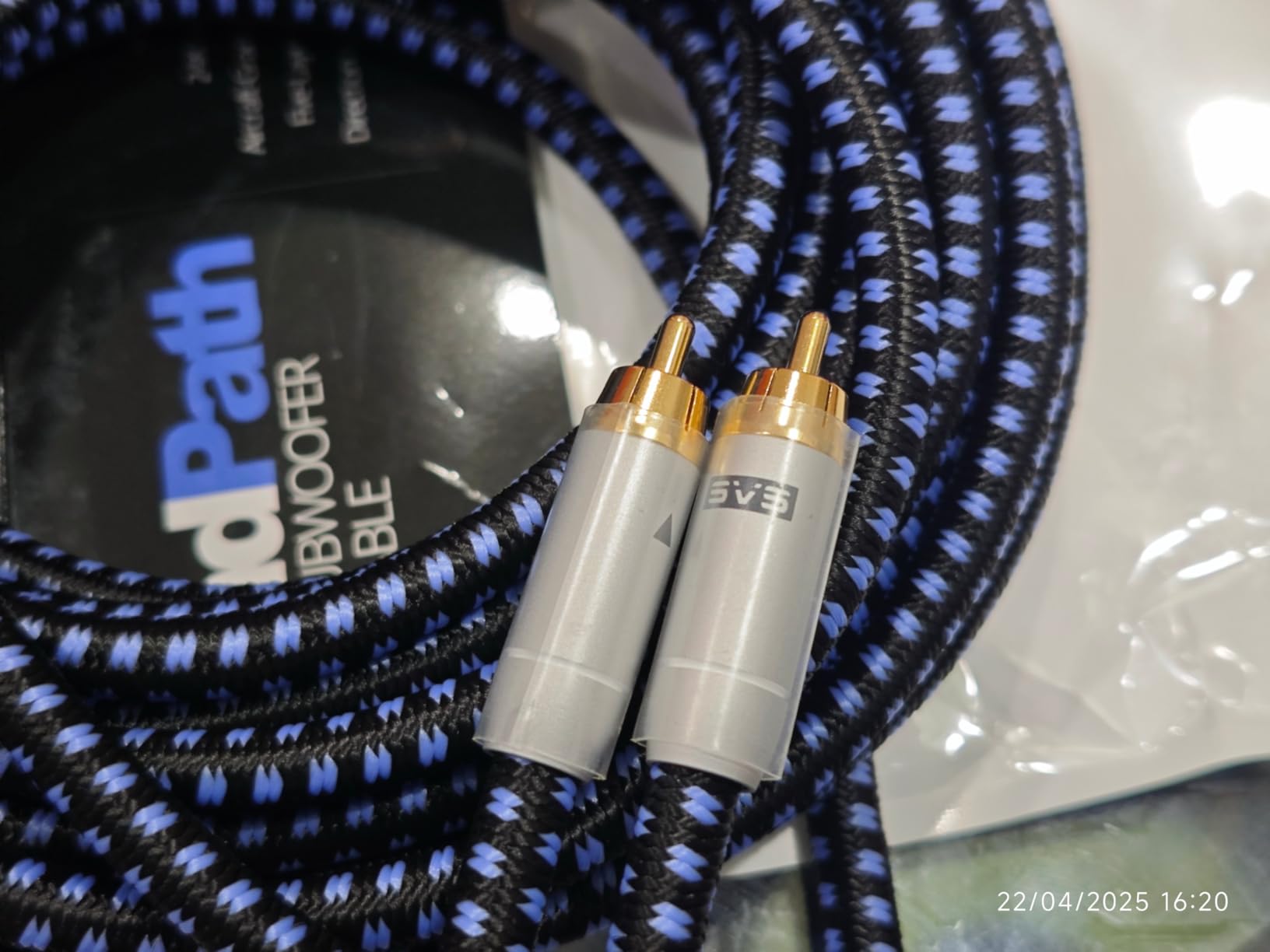 SVS SoundPath 5M RCA Audio Interconnect customer photo 2