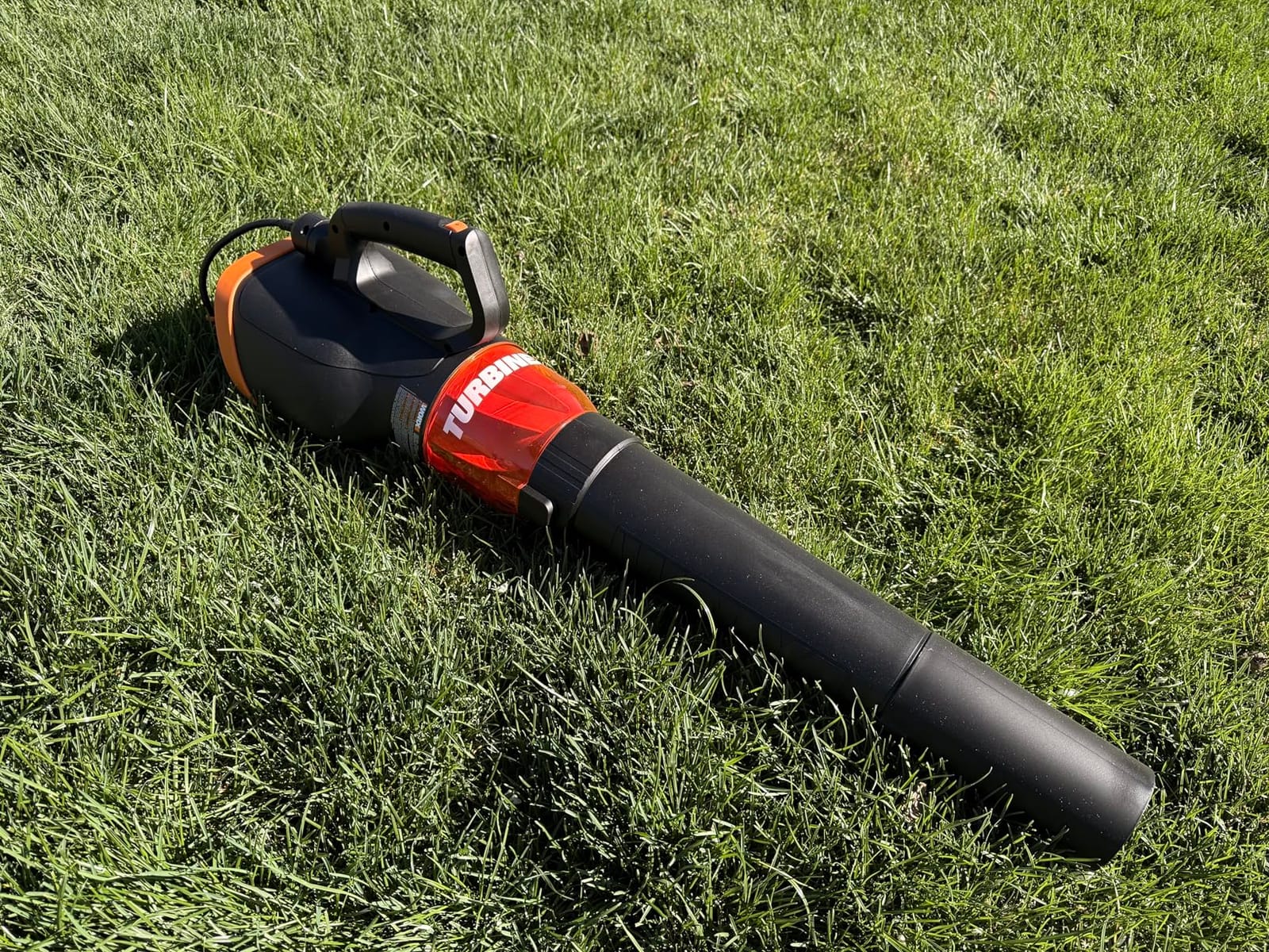 WORX 12 Amp Turbine Electric Leaf Blower for Daily Leaf Removal, WG520 customer photo 1