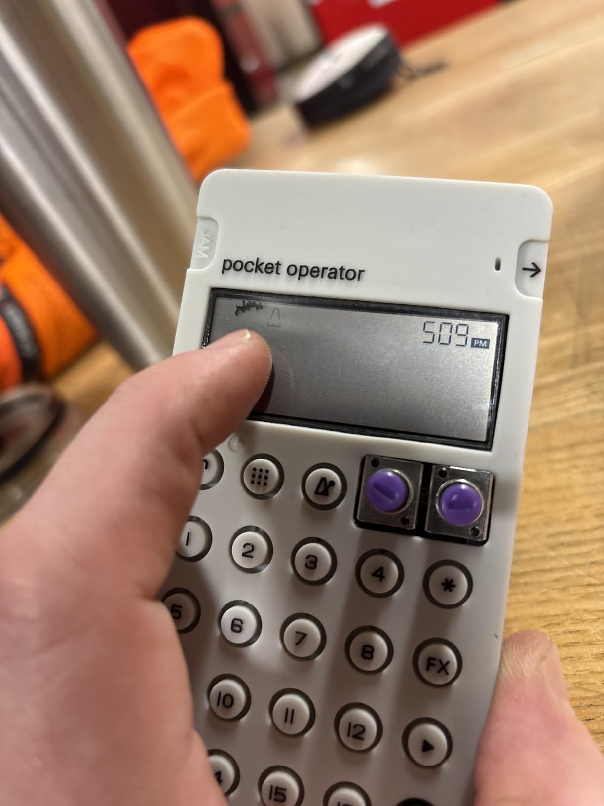 Teenage Engineering Pocket Operator PO-20 Arcade, Synthesizer and Sequencer, with Parameter Locks, Chord Control and Punch-in Effects customer photo 1