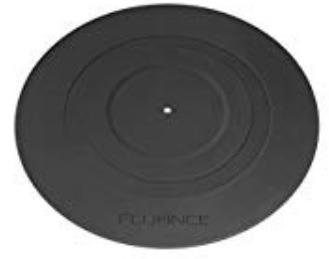 Fluance Turntable Platter Mat (Rubber Black) - Durable Audiophile Grade Silicone Design for Vinyl Record Players (PFHTRP) customer photo 1