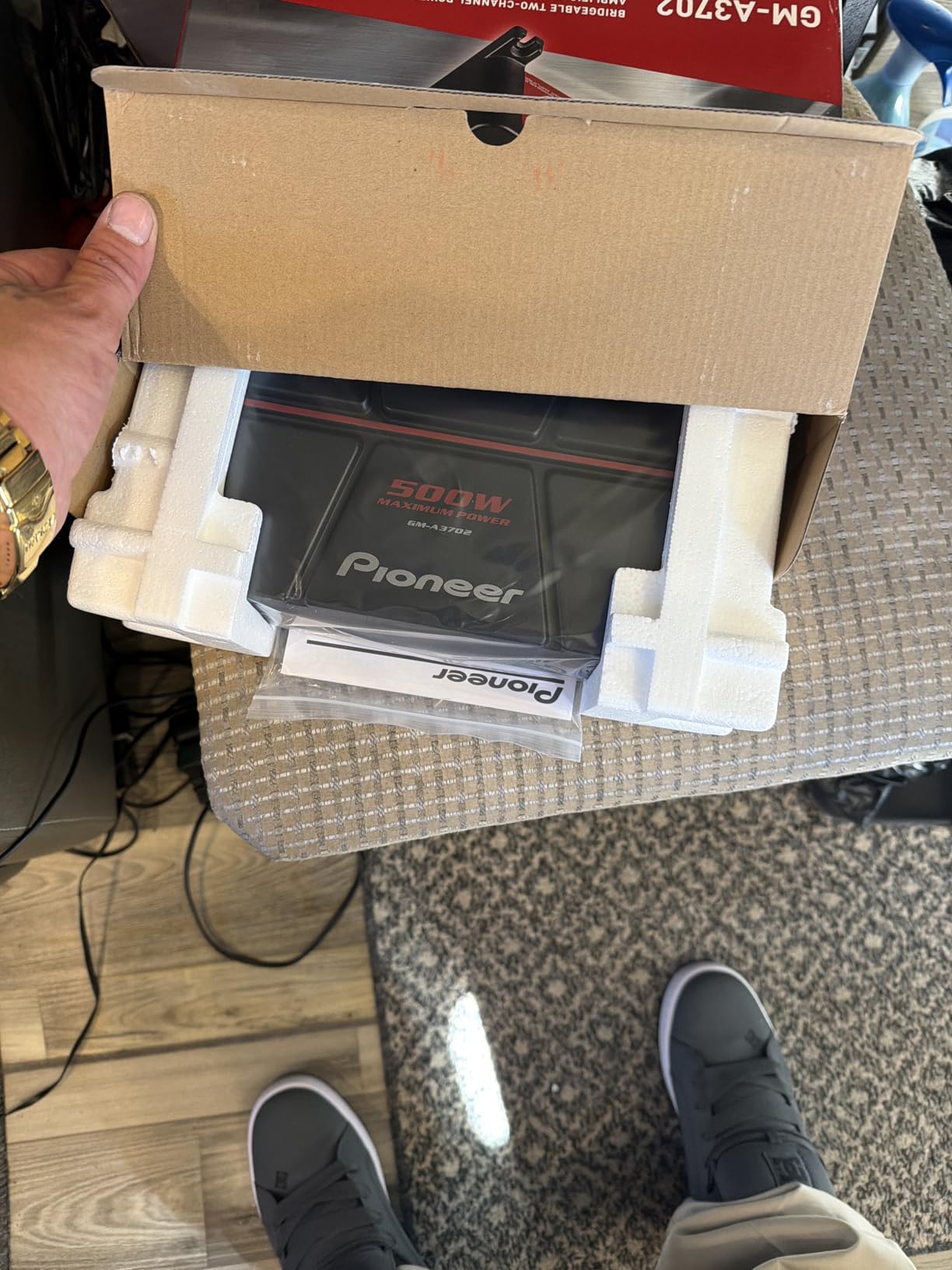 Pioneer GM-A3702 500W Max Class AB Bridgeable 2-Channel Car Amplifier customer photo 2