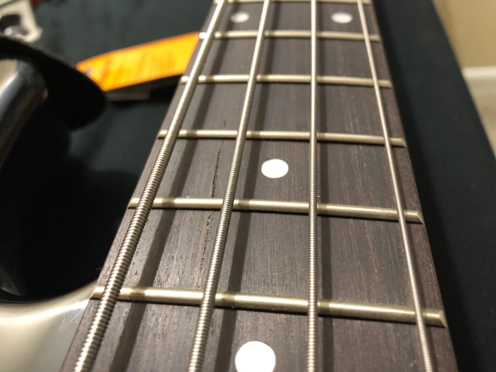 Goplus Electric Bass Guitar, Full Size 4 string with Strap Guiter Kit/w Carrying Bag, 2 Pickup, Perfect Bass for Beginners (Black Bass 4 Straps) customer photo 2