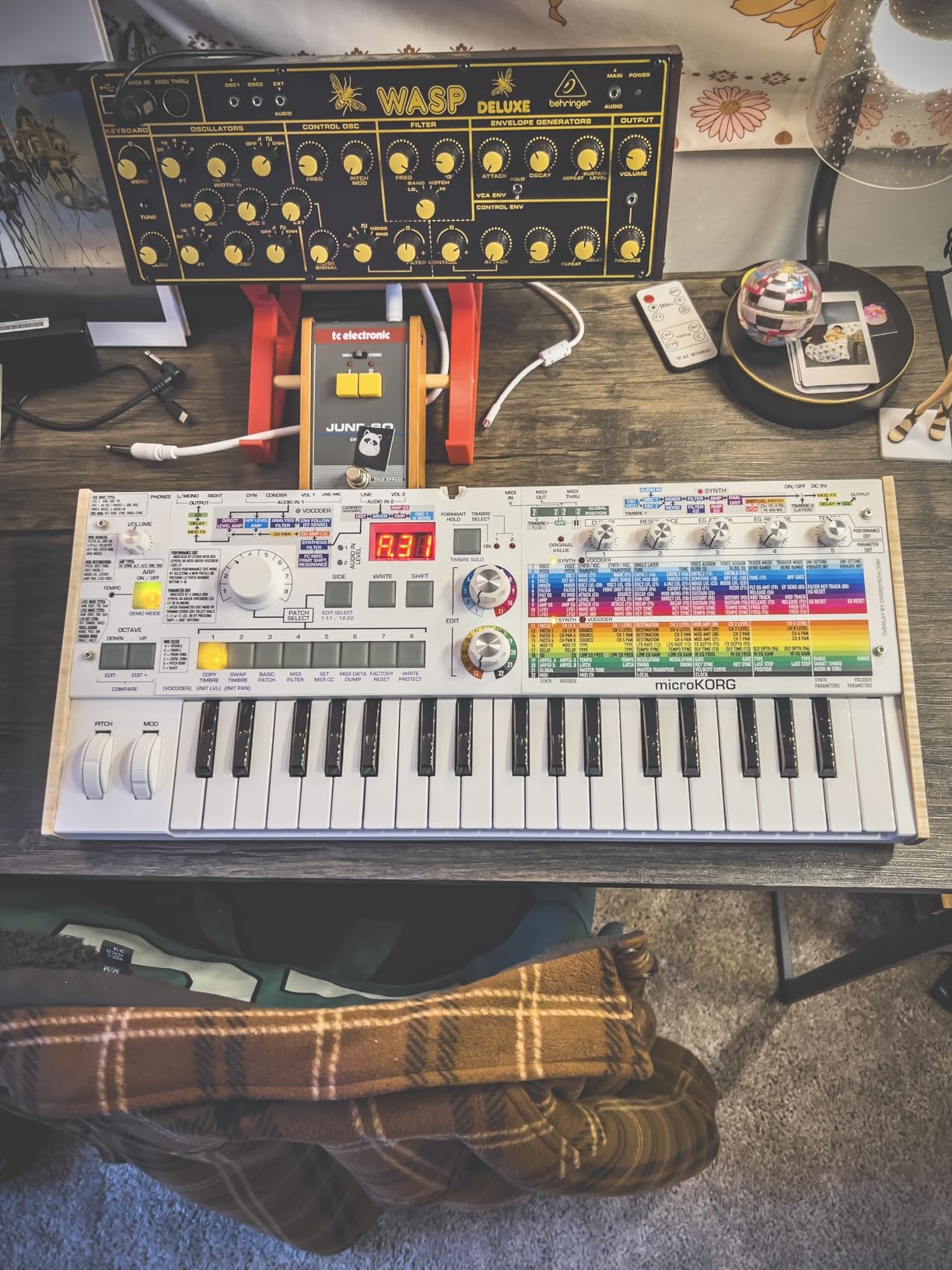 Korg microKORG S Compact Analog Modeling Synthesizer w/ Vocoder Mini Mic customer photo 2