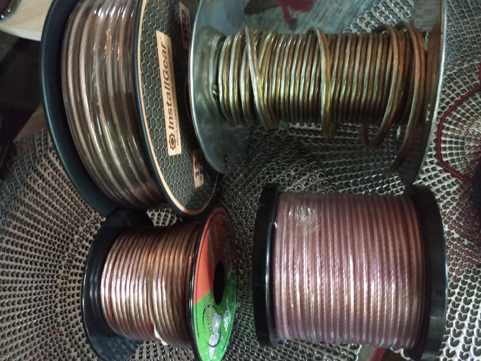 InstallGear 12 Gauge Speaker Wire 100ft - Deoxidized Copper OFC Speaker Wires 12 Gauge - Flexible Wire Cable with Polarity Marking - Soft Touch 12 AWG Wire for Audio, Amp and Home Theater Use - Brown customer photo 2