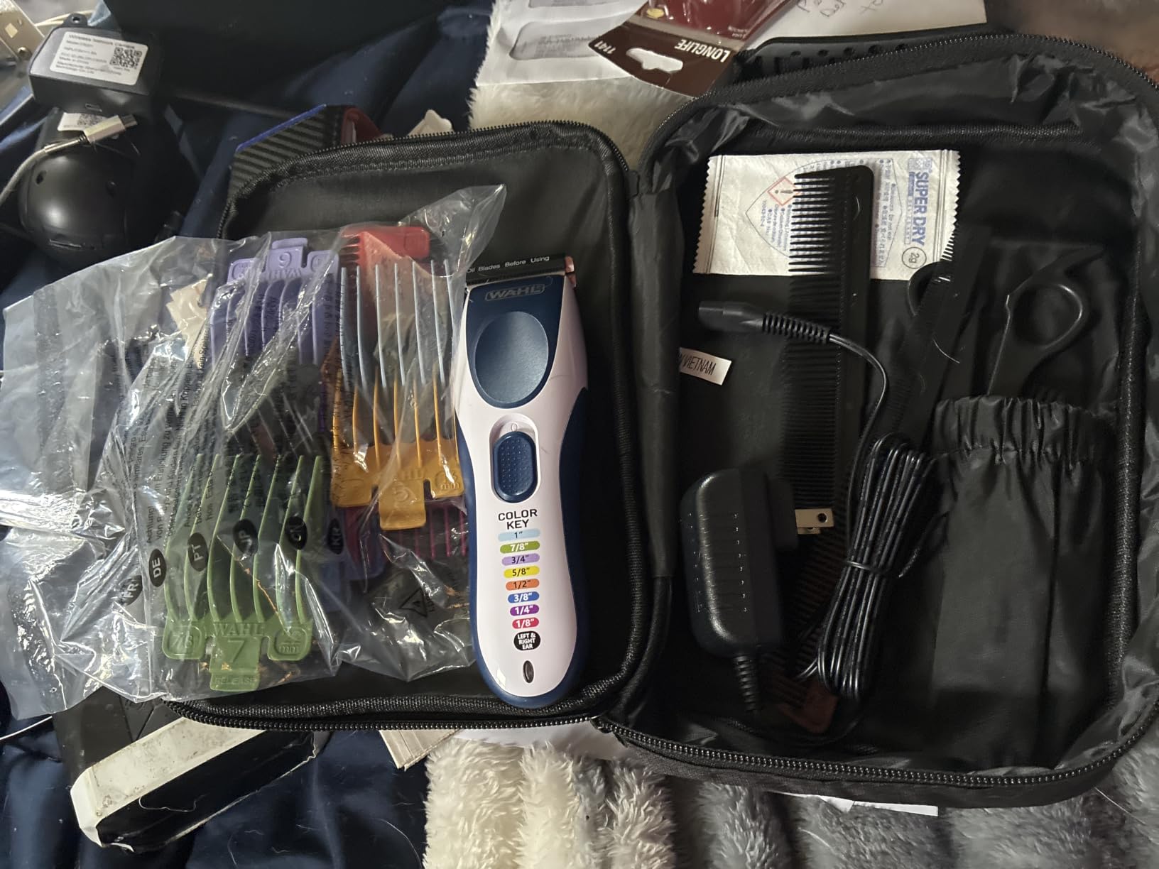 Wahl Color Pro Cordless Rechargeable Hair Clipper & Trimmer, Color Guards customer photo 1