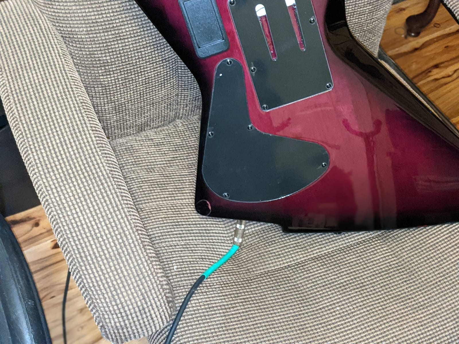 Schecter E-1 FR S Special Edition - Trans Purple Burst customer photo 1