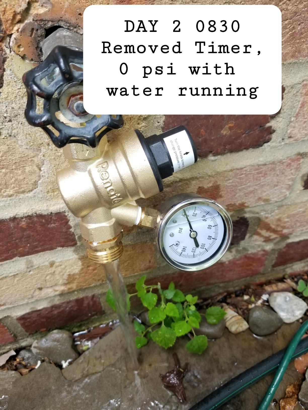 Renator RV Water Pressure Regulator for RV Camper. Brass Lead-free Adjustable Water Pressure Regulator with Gauge for Camper Travel Trailer, Reducer Valve W Filter. M11-0660R. customer photo 2