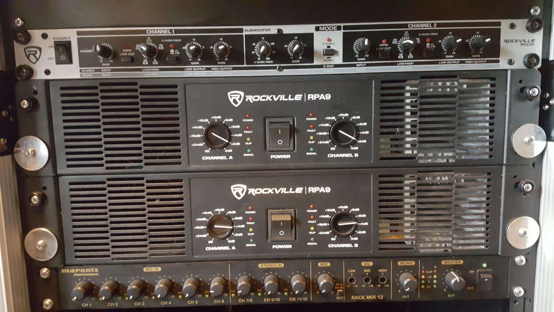 Rockville RPA9 2-Channel Professional/DJ Rack Mount Power Amplifier customer photo 2