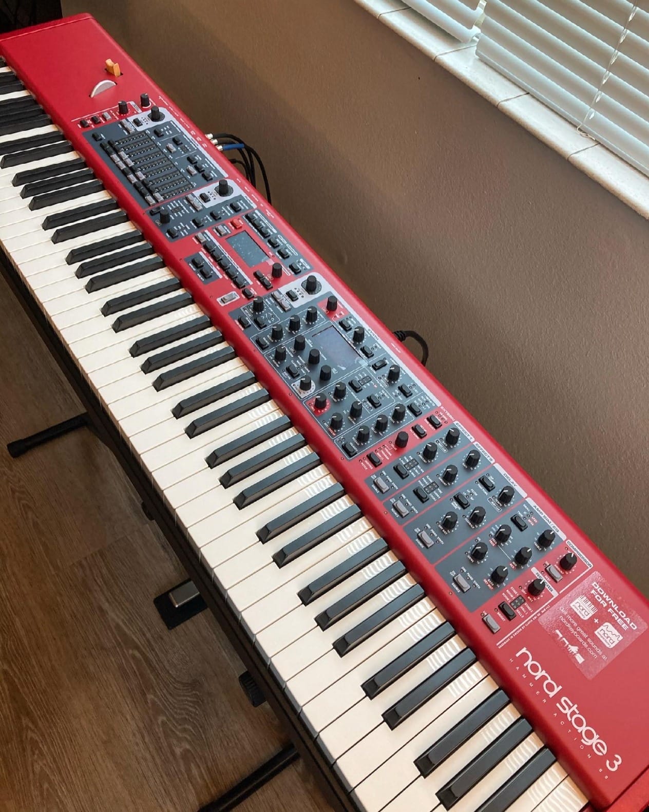 Nord Stage 3 88-Key Digital Piano with Fully Weighted Hammer Action Keybed customer photo 2