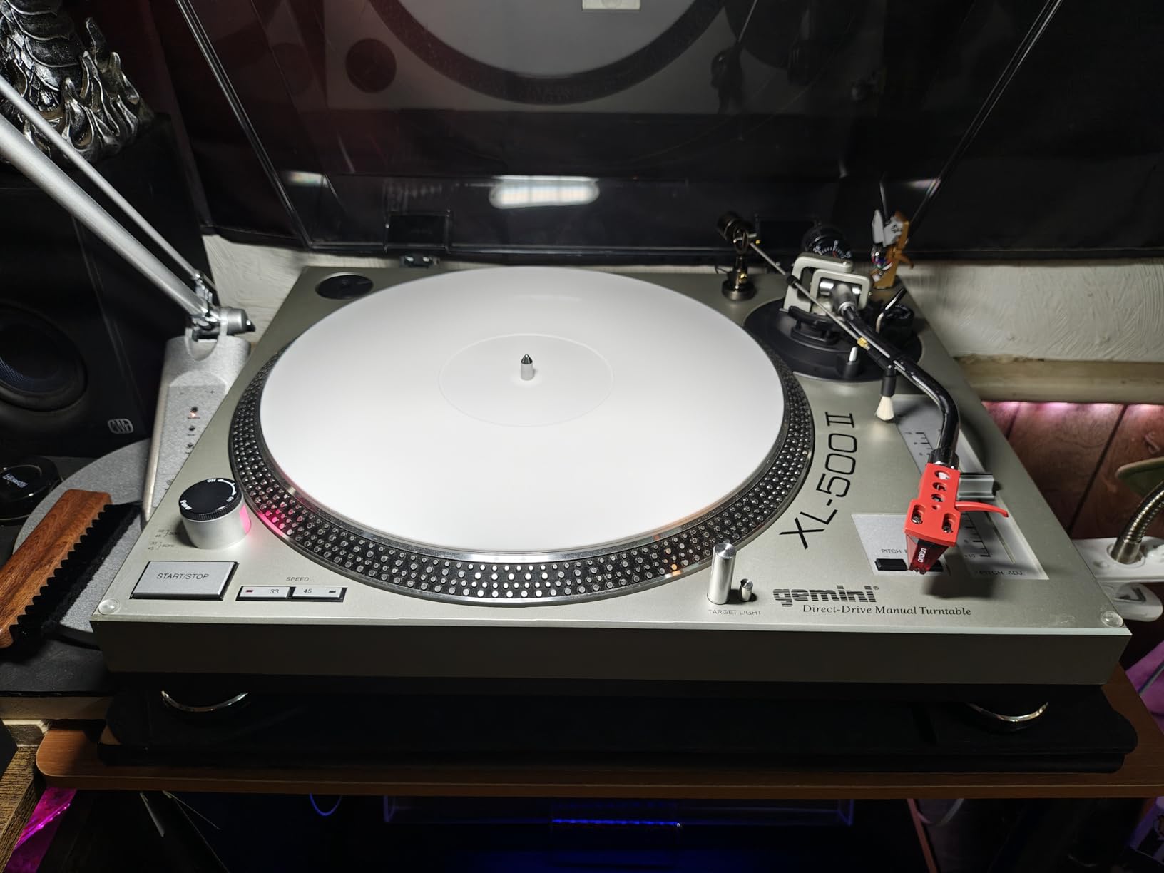 Hudson Hi-Fi Acrylic Turntable Mat – 11.75