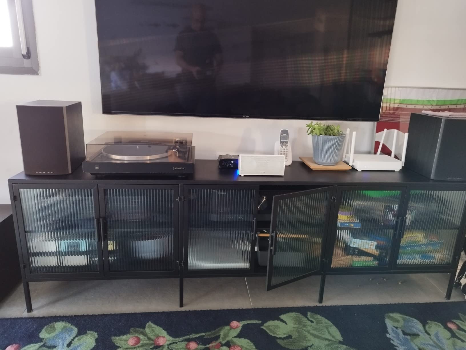 ART DJ Pre II Turntable Phono Preamplifier with RIAA EQ and a RCA Male to 2 RCA Male Audio Cable 3' customer photo 1