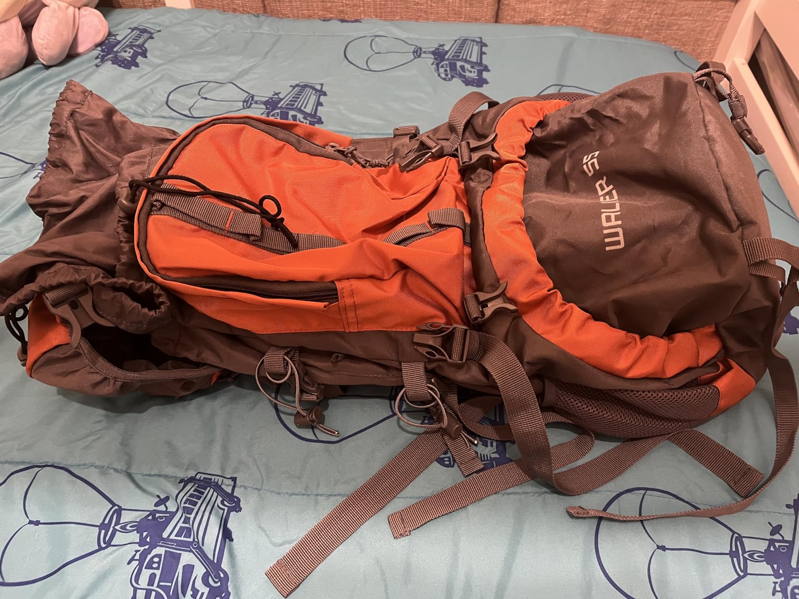 Tripole Walker 65 Litres Rucksack | Internal Frame With Metal Rod | Rain Cover | Bottom Opening | Laptop Section customer photo 2