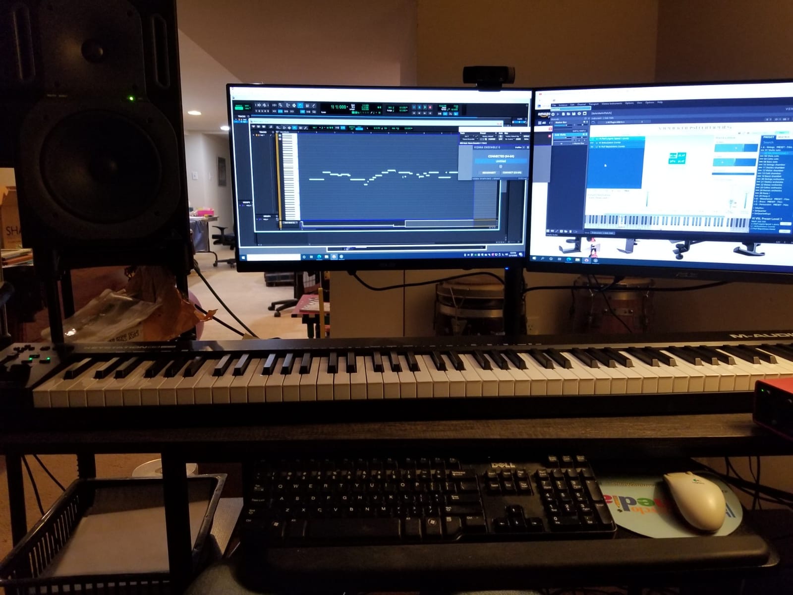M-AUDIO Keystation 61 MK3 USB MIDI Controller customer photo 1