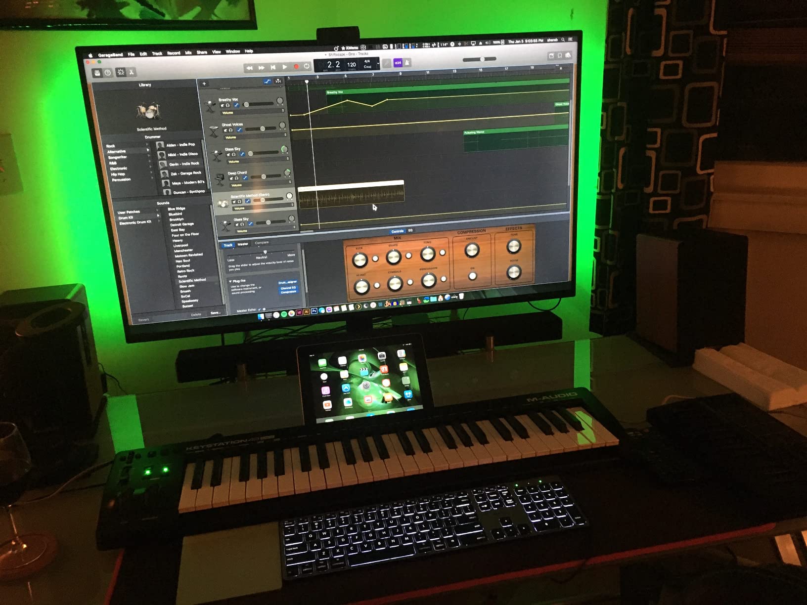 M-AUDIO Keystation 61 MK3 USB MIDI Controller customer photo 2