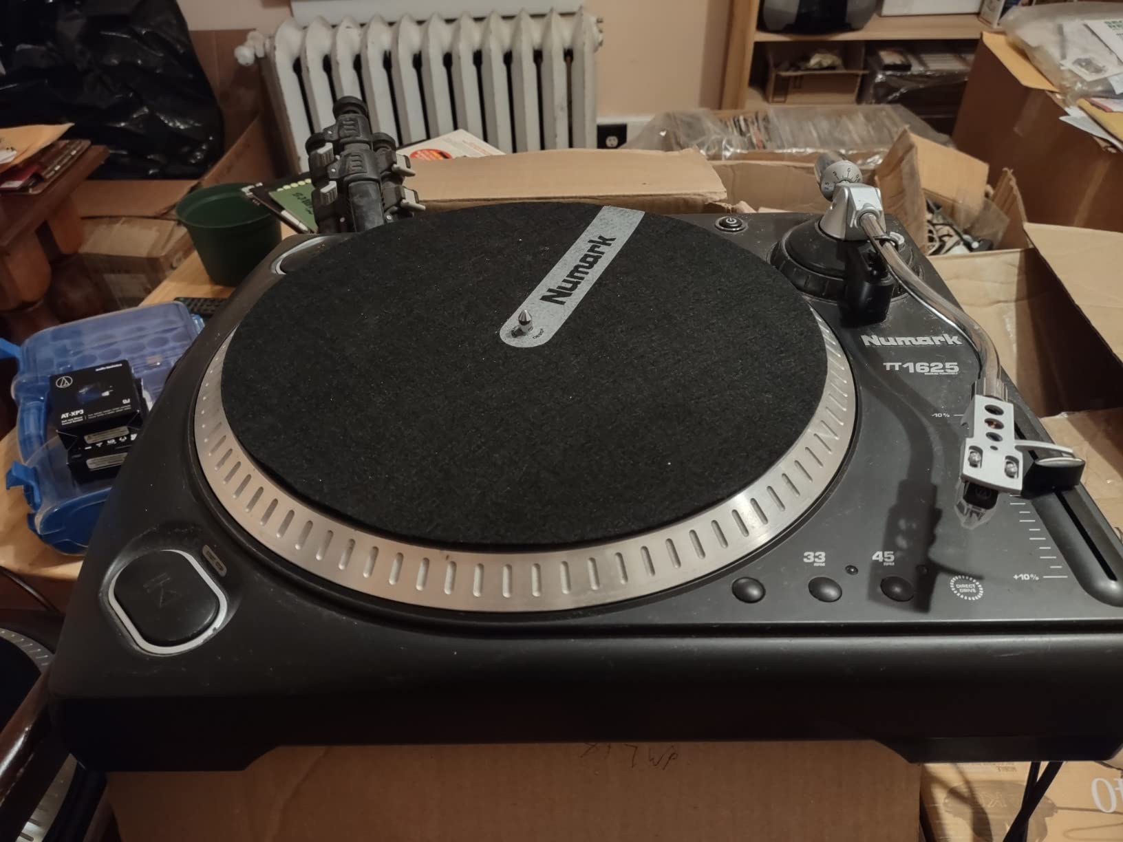Turntable Platter Mat Black Rubber Silicone Design for Universal to All LP Vinyl Record Players customer photo 1