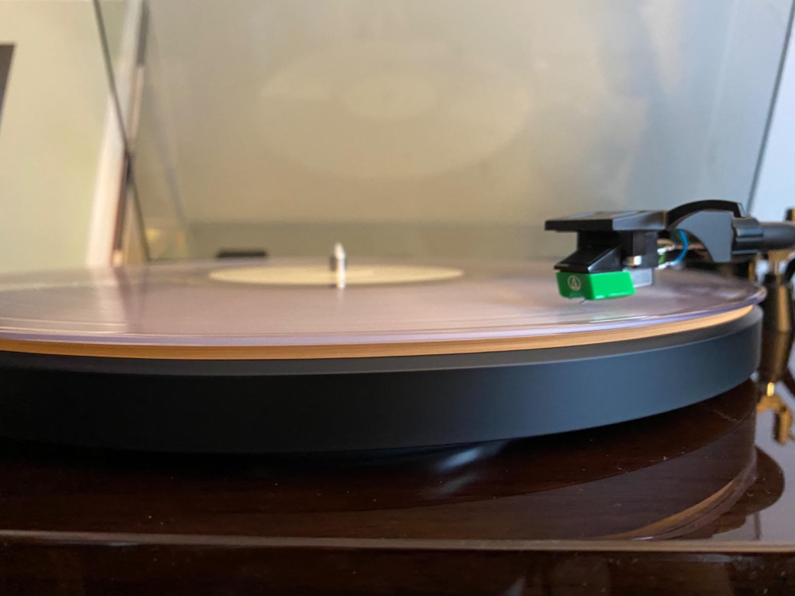 Fluance Turntable Cork Platter Mat - Audiophile Grade Improves Sound & Performance for Vinyl Record Players (TA21) customer photo 1