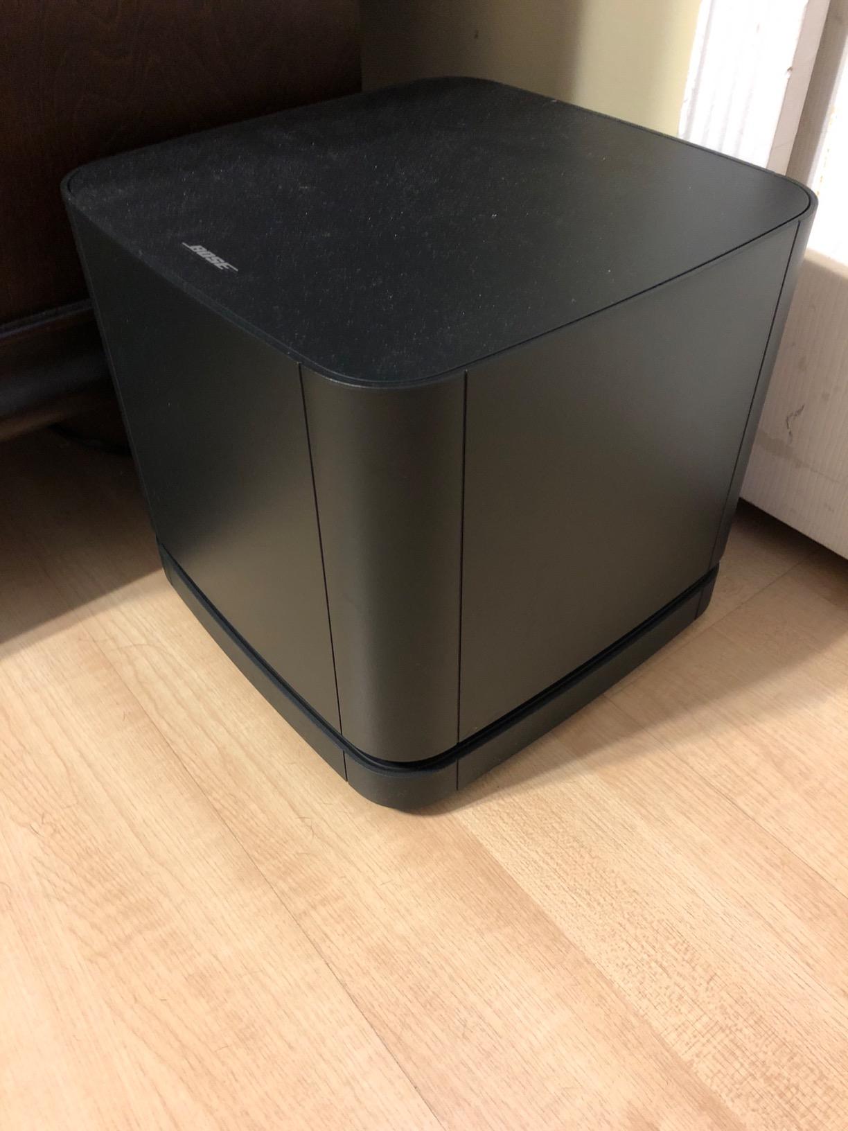 Bose Bass Module 500 Black customer photo 2