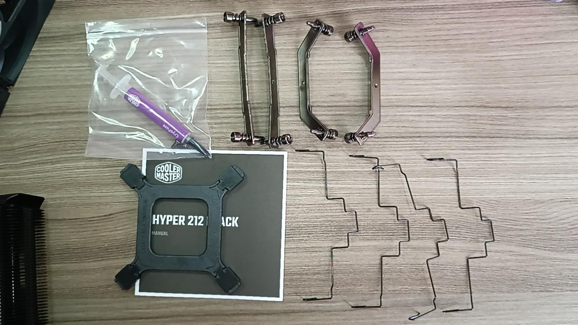 Cooler Master Hyper 212 Black CPU Air Cooler, 4 Heat Pipes, PWM Fan customer photo 2