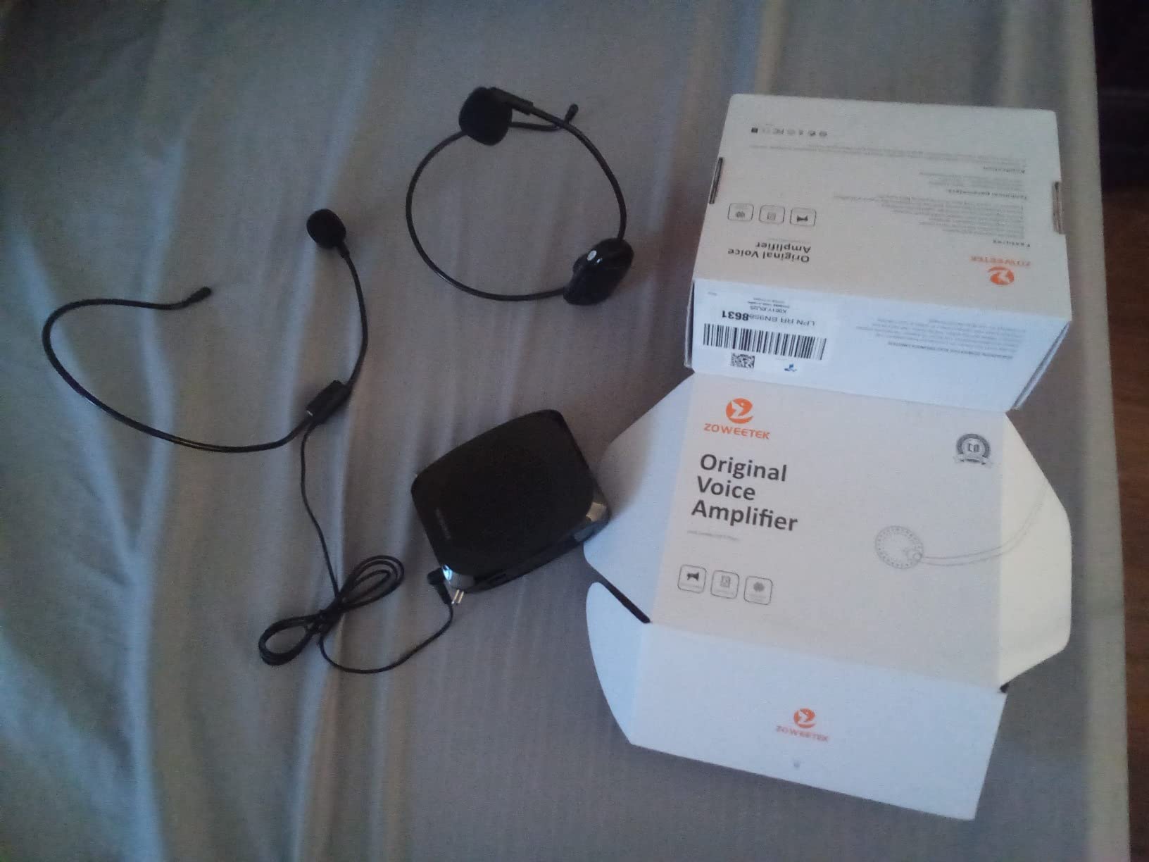 ZOWEETEK Original Voice Amplifier for Teachers with 2 Mics Wired+Wireless customer photo 1