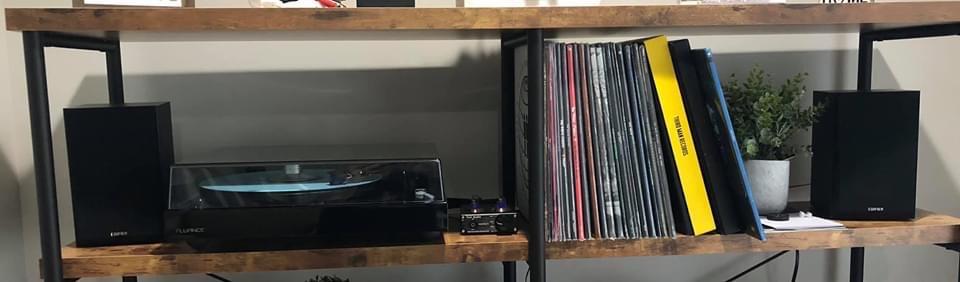 Fluance RT84 Reference High Fidelity Vinyl Turntable Record Player with Ortofon 2M Blue Cartridge, Speed Control Motor, High Mass MDF Wood Plinth, Vibration Isolation Feet - Walnut customer photo 1