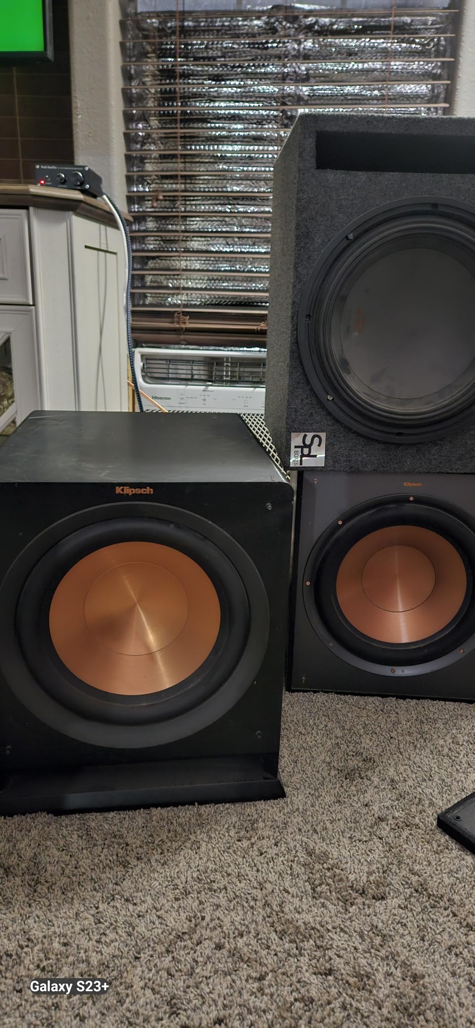 Fosi Audio TP-02 Subwoofer Amplifier Home Audio, Mini Bass Amp Mono Subwoofer Amp, with TDA7498E Chip 220W Volume and Frequency Control, for Powered Passive Subwoofers Bass Shakers customer photo 1