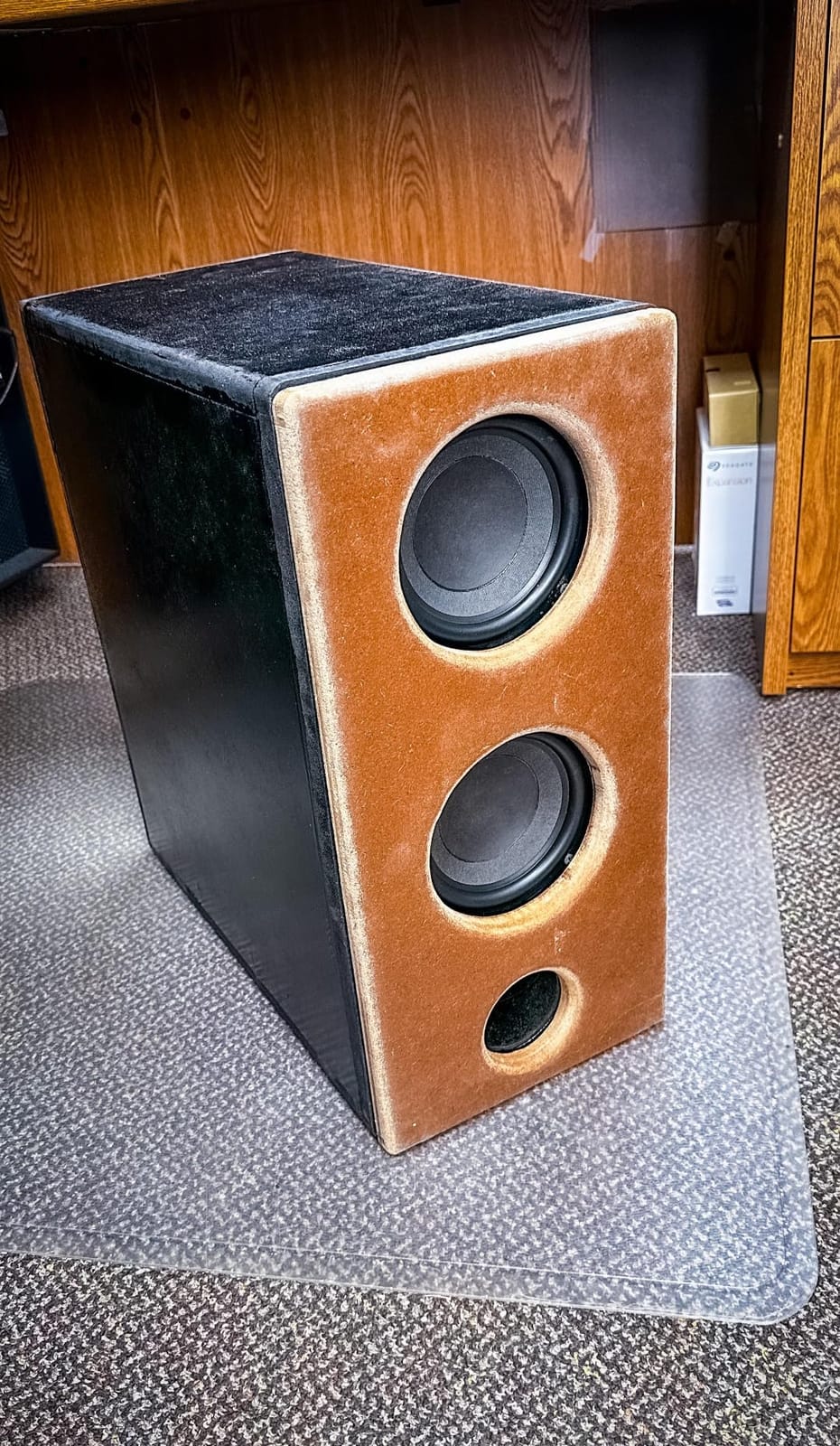 Fosi Audio TP-02 Subwoofer Amplifier Home Audio, Mini Bass Amp Mono Subwoofer Amp, with TDA7498E Chip 220W Volume and Frequency Control, for Powered Passive Subwoofers Bass Shakers customer photo 2