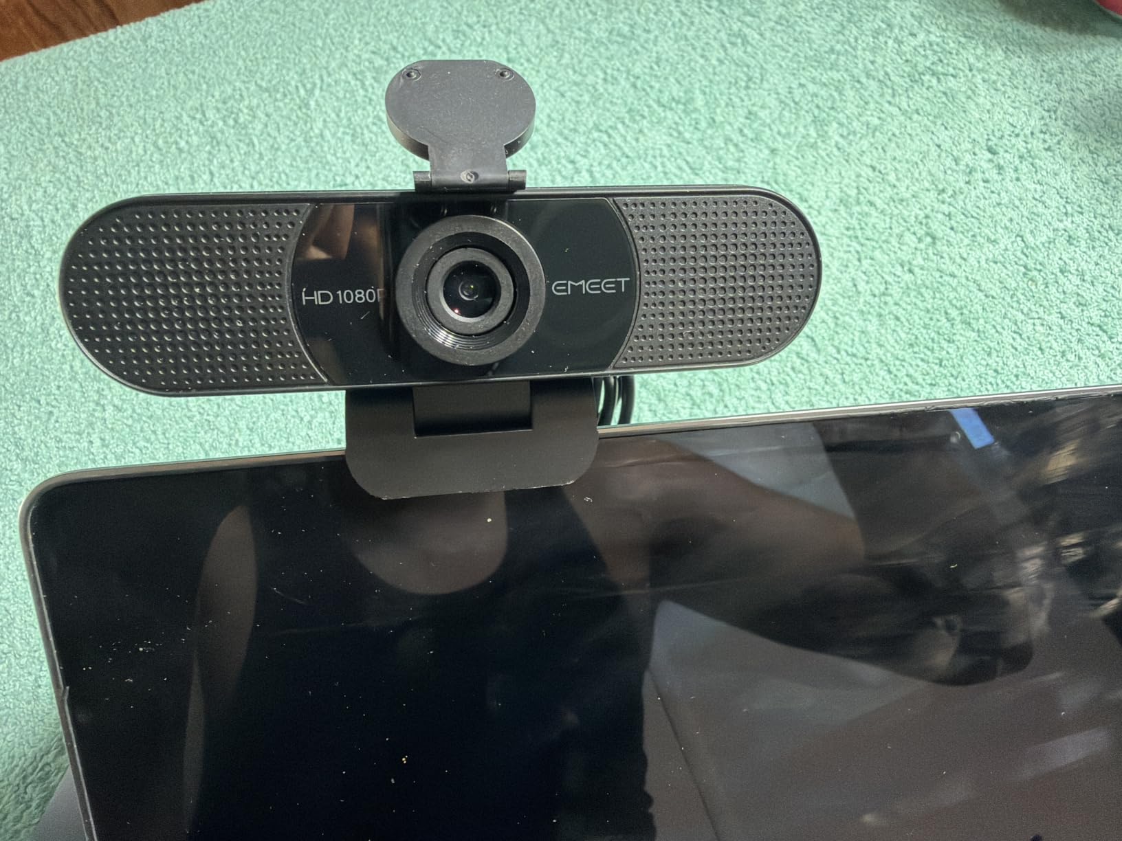 EMEET 1080P Webcam with Microphone, C960 Web Camera 2 Mics Streaming Webcam customer photo 2