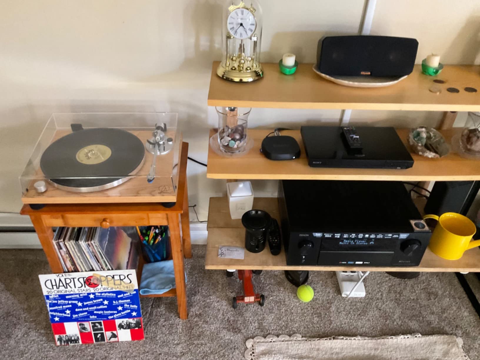 Audio-Technica AT-LPW40WN Fully Manual Belt-Drive Turntable, 2 Speeds, Dynamic Anti-Skate Control, Carbon-Fiber Tonearm Walnut customer photo 1