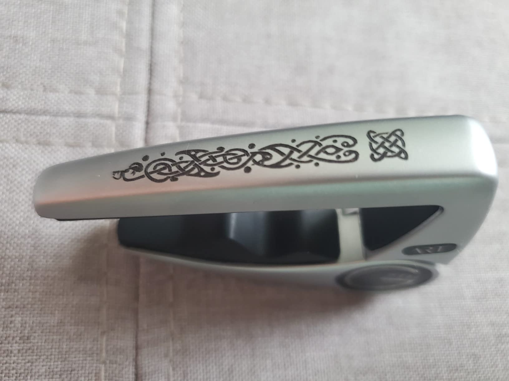 G7th Performance 3 6 String Silver Guitar Capo - Groundbreaking Tension Control & Adaptive Radius Technology - The Perfect Capo for Acoustic and Electric Guitar - UK Designed customer photo 2
