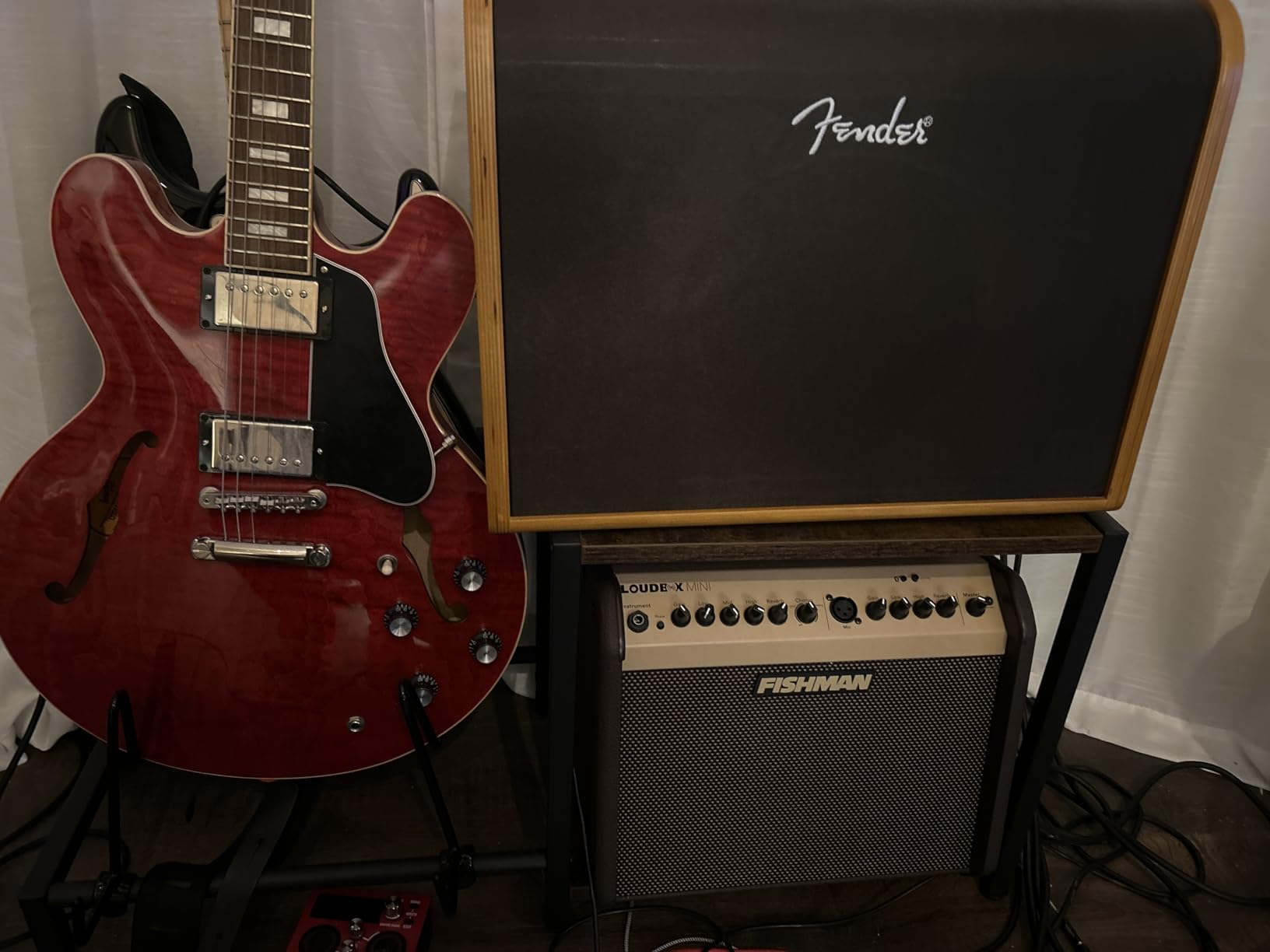 Fishman Acoustic Guitar Amplifier (PRO-LBT-500) Brown customer photo 2