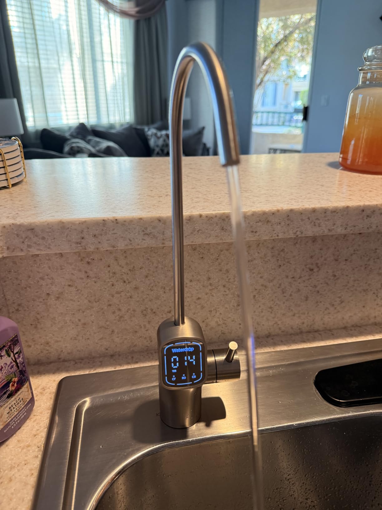 Waterdrop G3P600 Tankless Reverse Osmosis Water Filter System, 600 GPD customer photo 1