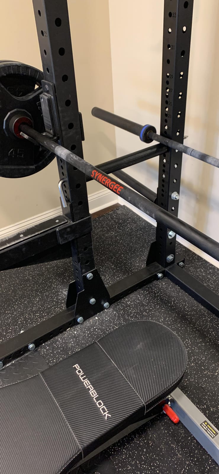 Synergee 45 lb Rhino Power Bar – Cerakote Finish 1500 lb Rated customer photo 1