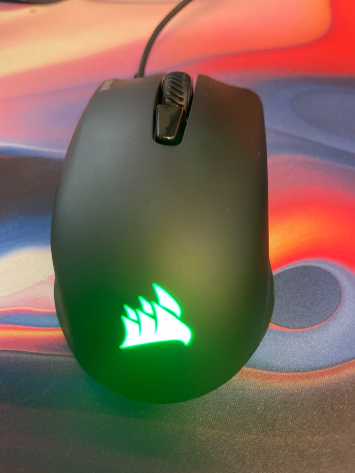 Corsair Harpoon PRO RGB Wired Lightweight FPS/MOBA Gaming Mouse – 12,000 DPI – 6 Programmable Buttons – iCUE Compatible – PC, Mac, PS5, PS4, Xbox – Black customer photo 1