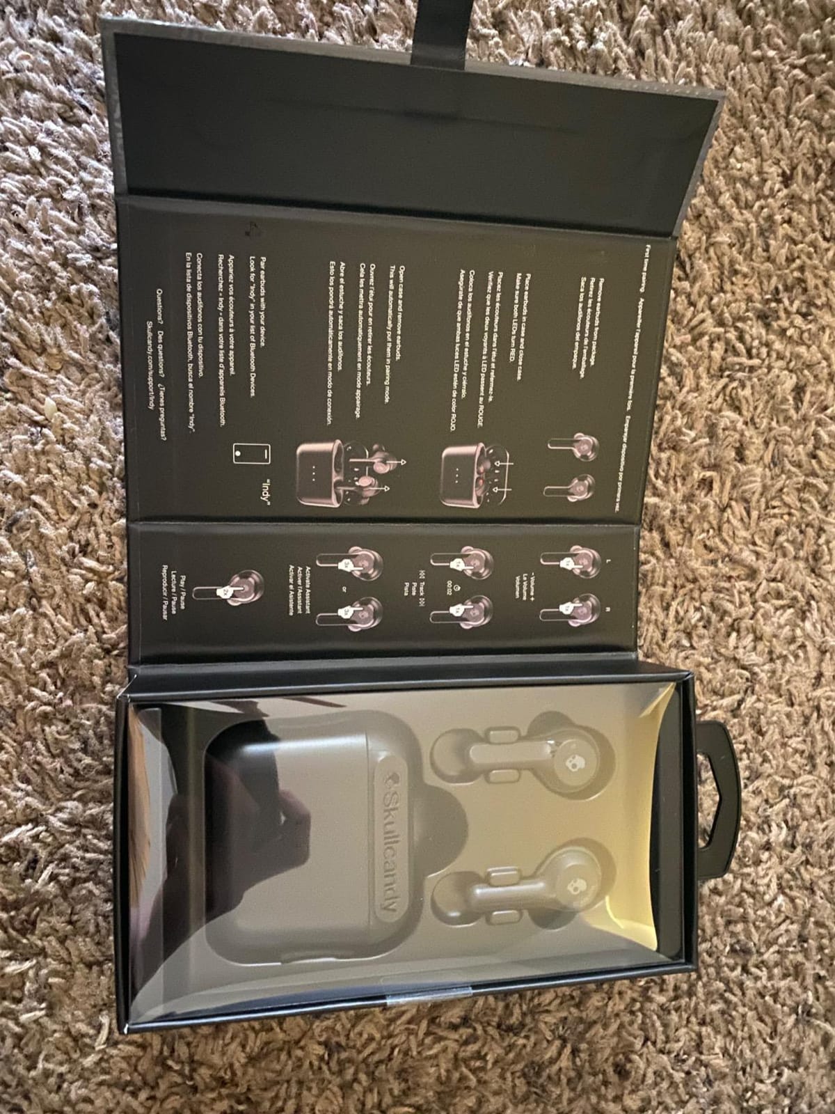 Skullcandy Indy True Wireless In-Ear Earbuds - Black customer photo 2