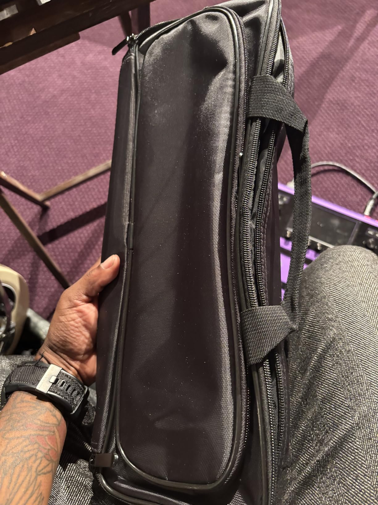 GOKKO Small Guitar Pedal Board with Carry Bag 15.7