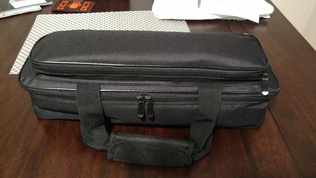 GOKKO Small Guitar Pedal Board with Carry Bag 15.7