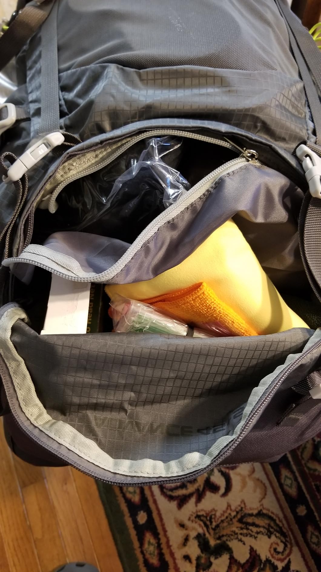 N NEVO RHINO Internal Frame Hiking Backpack 50/60/65/70/80L with Rain Cover customer photo 2