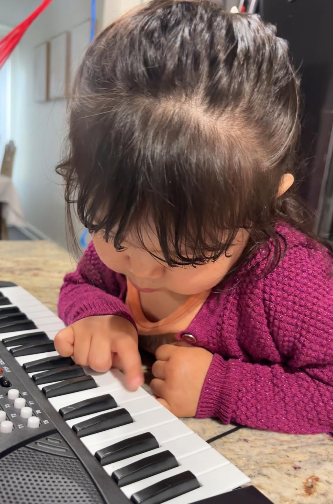 Kids Piano Toys - 37 Keys Musical Keyboard for Toddler with Microphone customer photo 2