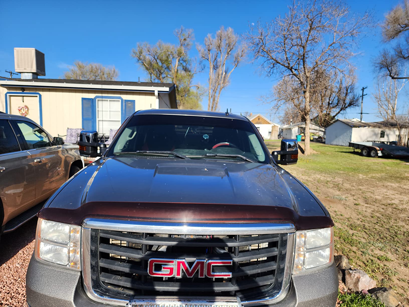 AUTOSAVER88 Towing Mirrors for Chevy GMC 2007-2013 Silverado Sierra Chrome customer photo 1