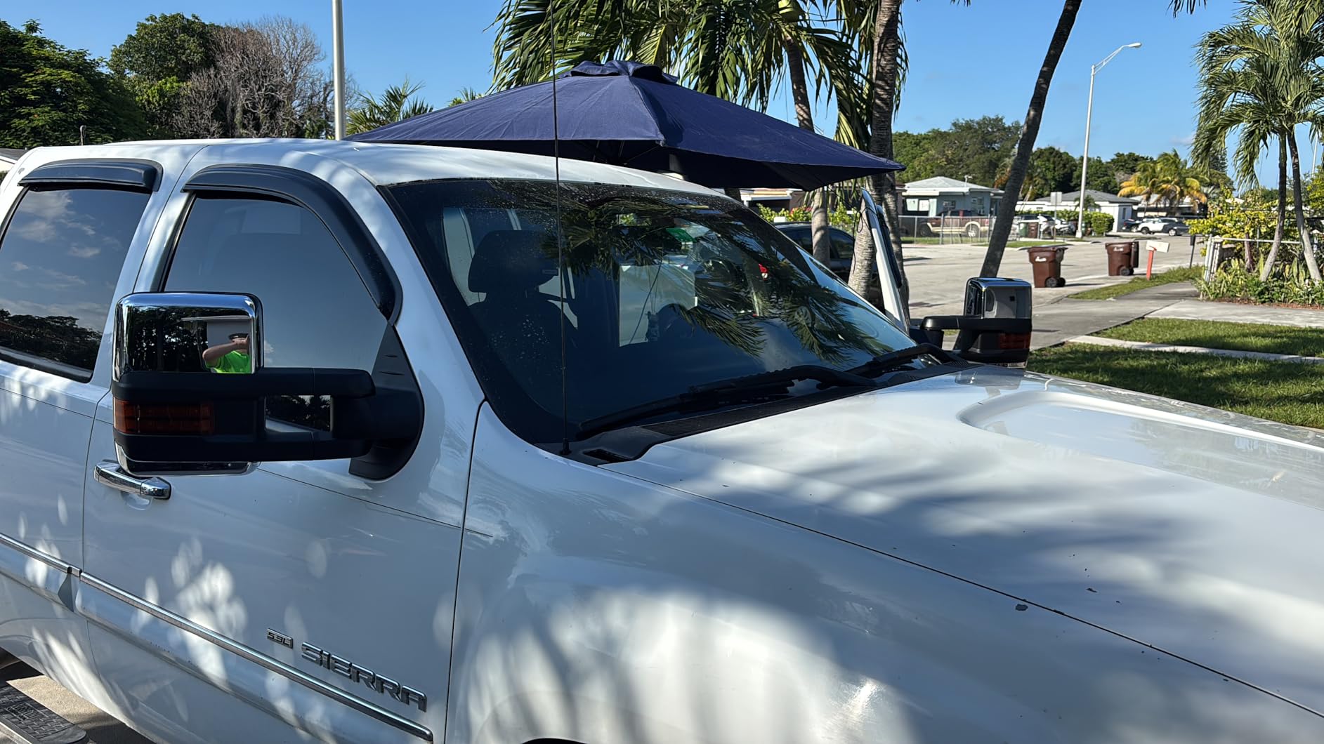 AUTOSAVER88 Towing Mirrors for Chevy GMC 2007-2013 Silverado Sierra Chrome customer photo 2