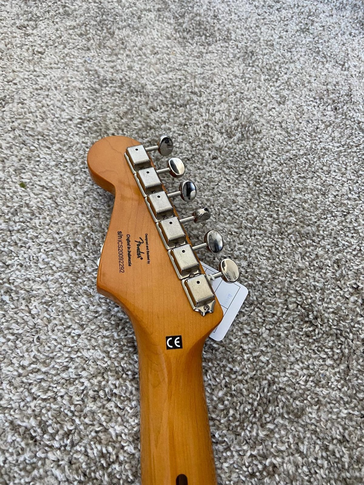 Squier Classic Vibe 50s Stratocaster Electric Guitar, 2-Color Sunburst customer photo 2