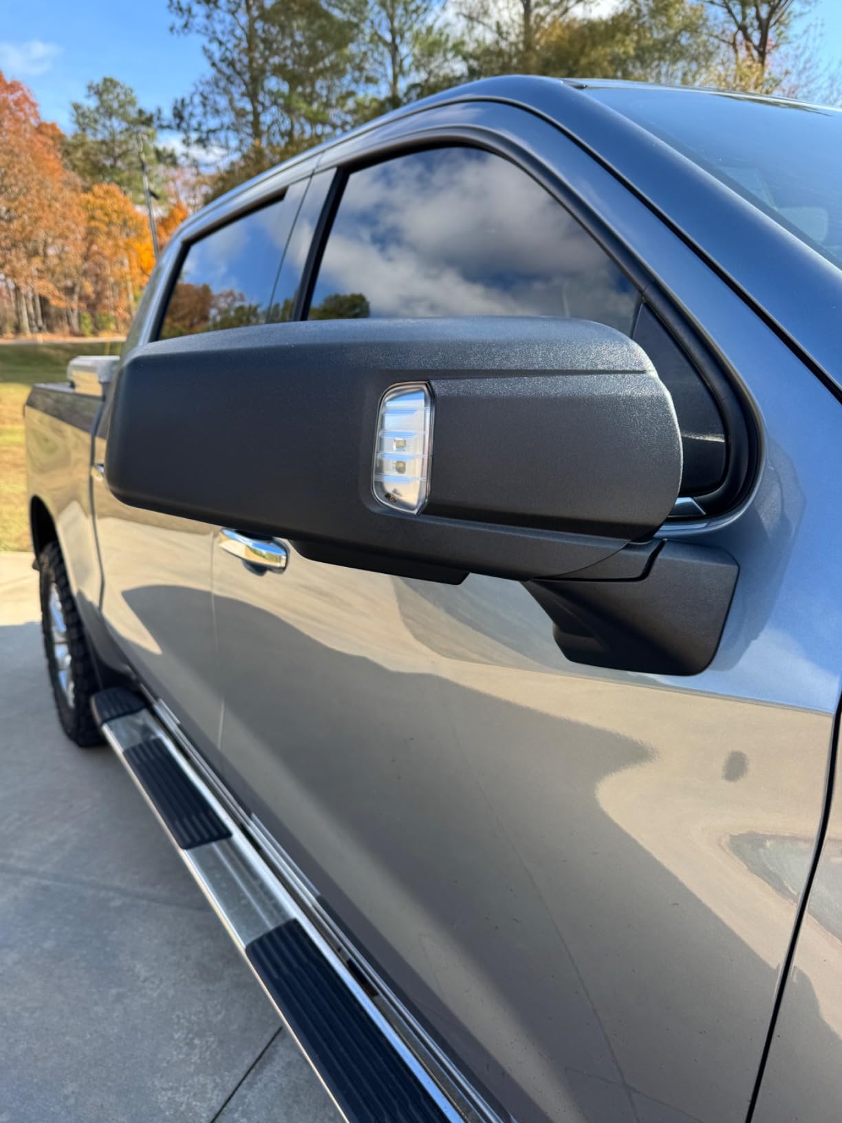 K SOURCE Snap & Zap 80930 Custom Fit Towing Mirror for 2019-2024 Silverado 1500, Sierra 1500, Patented customer photo 2