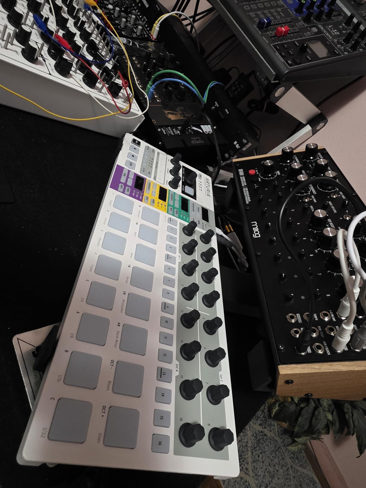 Arturia KeyLab 88 MkII 88 Key Weighted USB MIDI Keyboard Controller — Aftertouch, Velocity Sensitive, Hammer-Action, Piano Feel, With 16 Drum Pads, 9 Faders, 9 Knobs and Analog Lab V Software Included customer photo 1