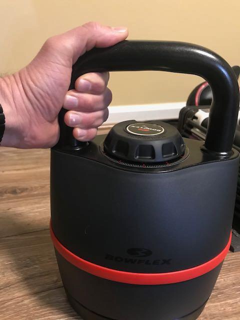 BowFlex SelectTech 840 Adjustable Kettlebell customer photo 2
