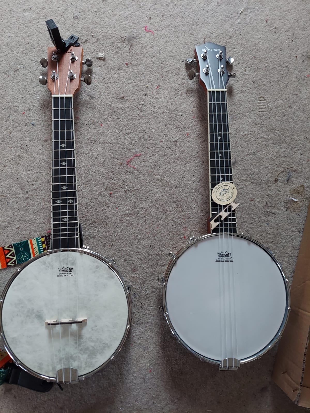 Donner Banjo Full Size 5 String Tenor Banjolele Guitar with Banjo Kit customer photo 1