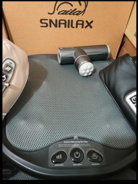 Snailax Shiatsu Foot Massager with Heat, FSA Eligible Massage Tools customer photo 1