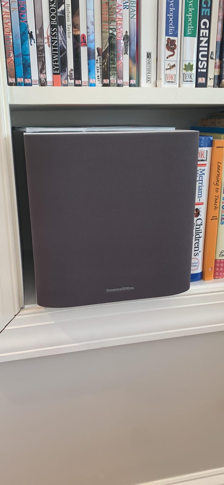 Bowers & Wilkins ASW608 Compact Powered Subwoofer - Black customer photo 1