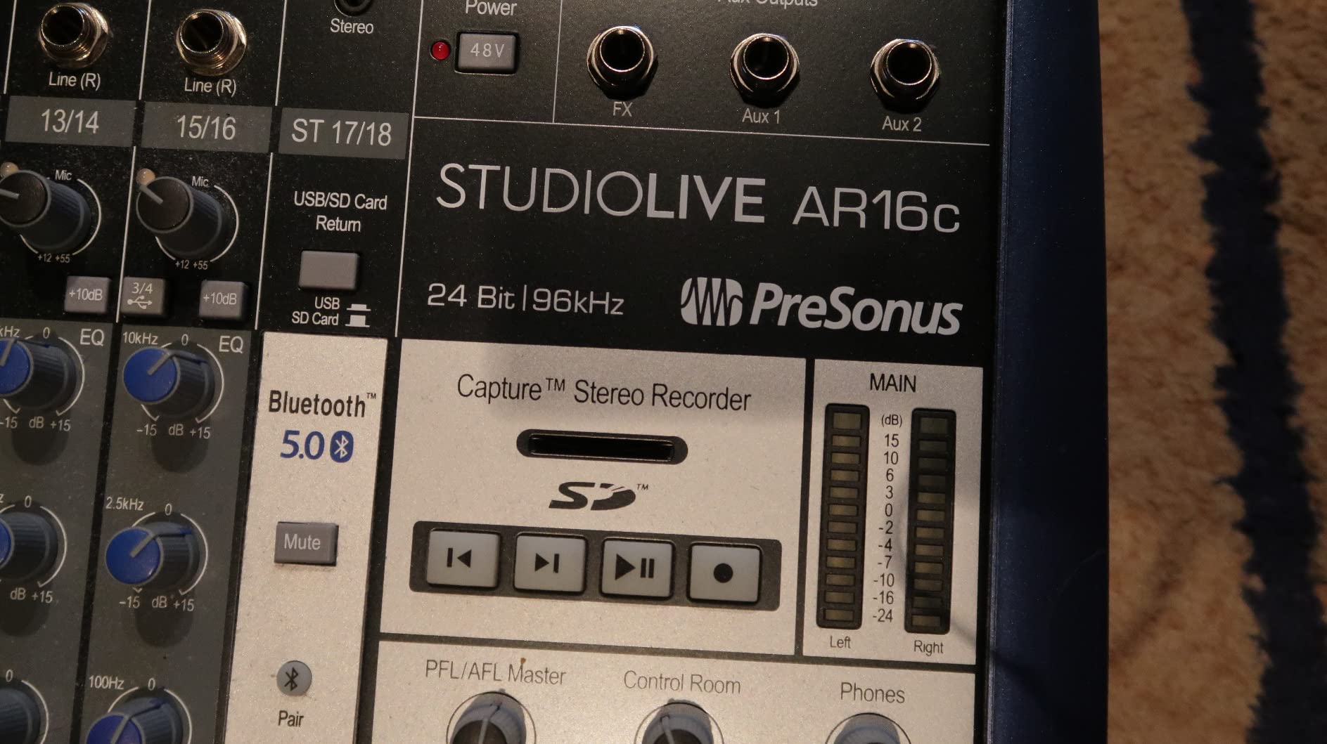 PreSonus StudioLive AR16c Analog Mixer with Studio One Pro Software customer photo 2