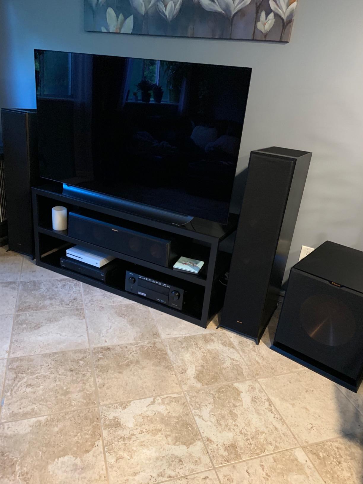 Klipsch Reference Premiere RP-8060FA Floorstanding, Dolby Atmos Speaker in Piano Black customer photo 1